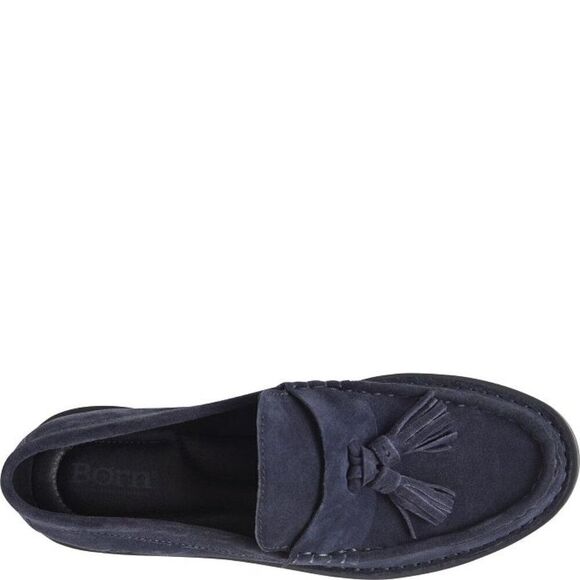 Born Dark Blue Platform Loafers - Picture 4 of 6